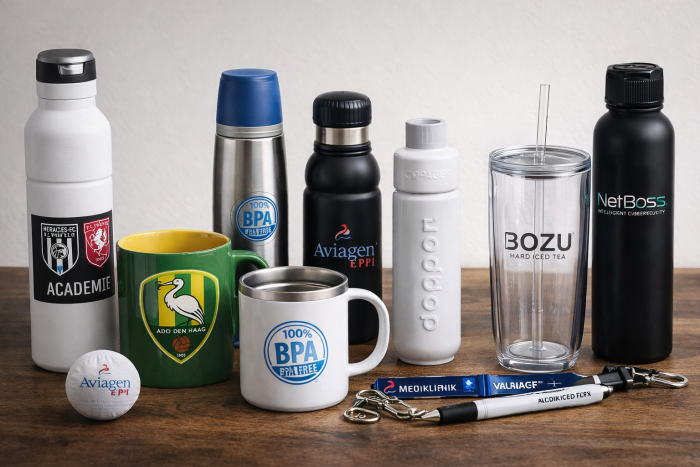 Bedrukte drinkbekers